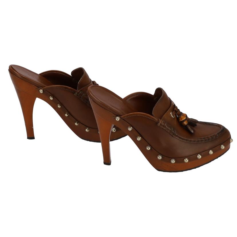 GUCCI グッチ/GUCCI バンブータッセルレザーパンプス/171332//Bランク/75