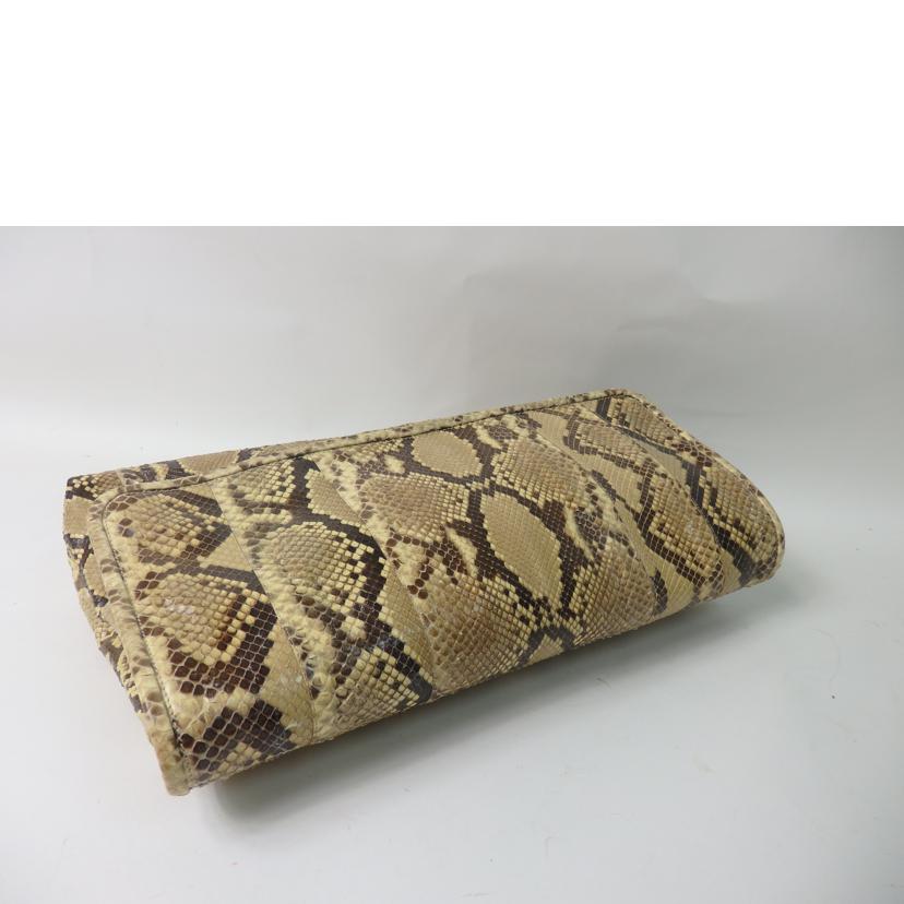 PRADA プラダ/パイソン/クラッチバッグ//24/ABランク/84