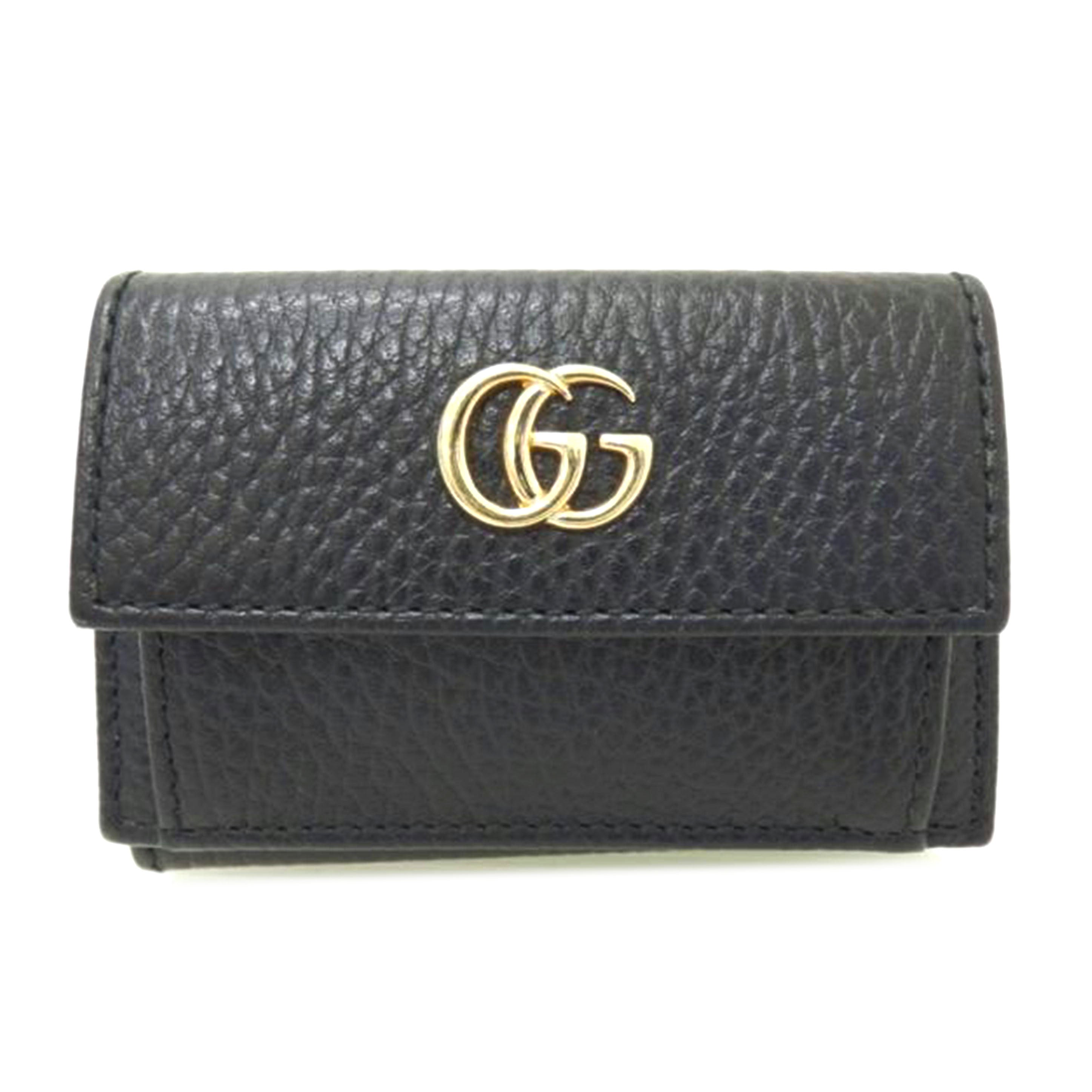 GUCCI グッチ/GGプチマーモントWホック三つ折り財布/523277・2184//ABランク/88