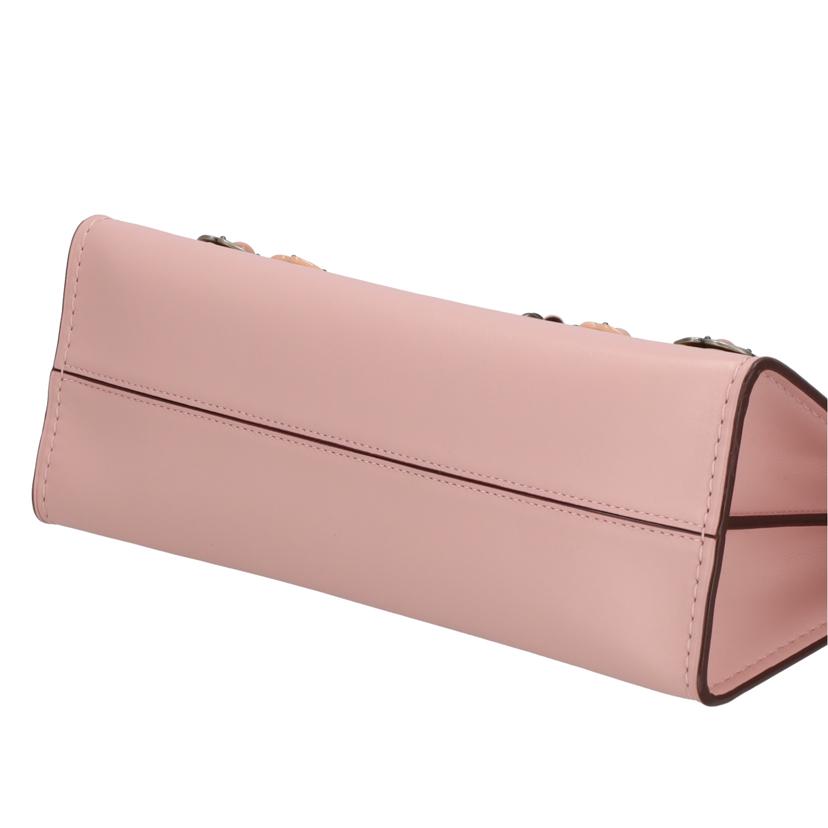 COACH コーチ/チェーンショルダーバッグ/パーカーウィズ/ピンク/52611//K18**/Aランク/06