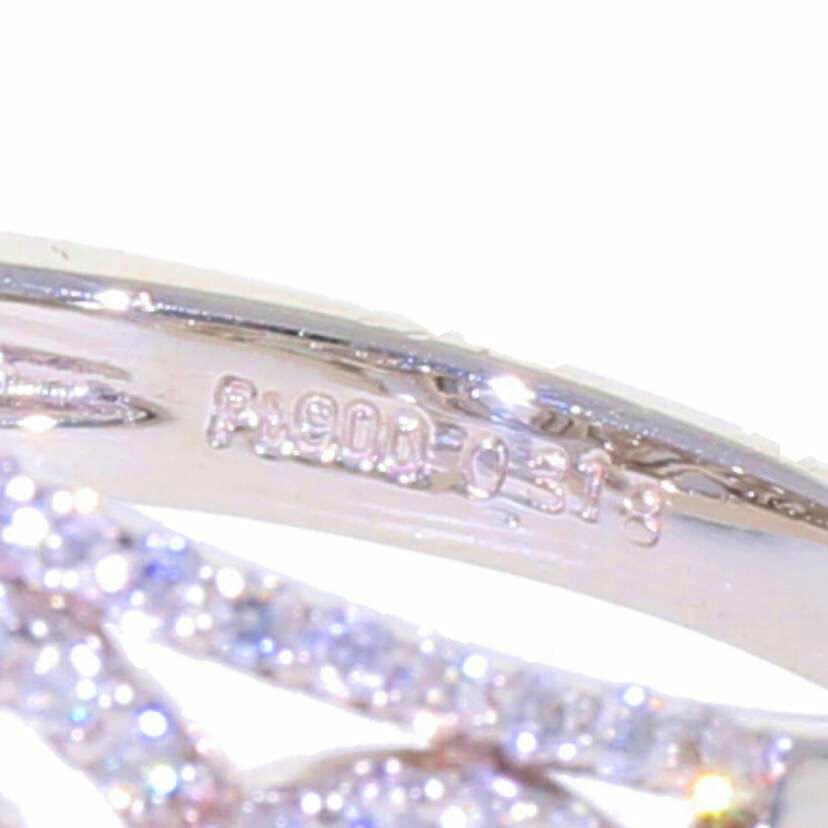 Pt900/Pt900ダイヤR 0.31/0.64#12/6.4//0.318/0.64/Aランク/75