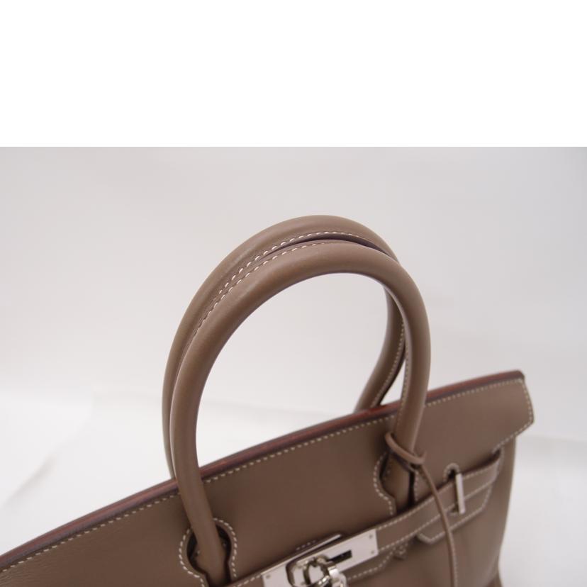 HERMES エルメス ハンドバッグ トートバック 2006年頃製造 シルバー金具 グレージュ系 レディース/バーキン30/グレージュ系//□J刻*******/Bランク/69