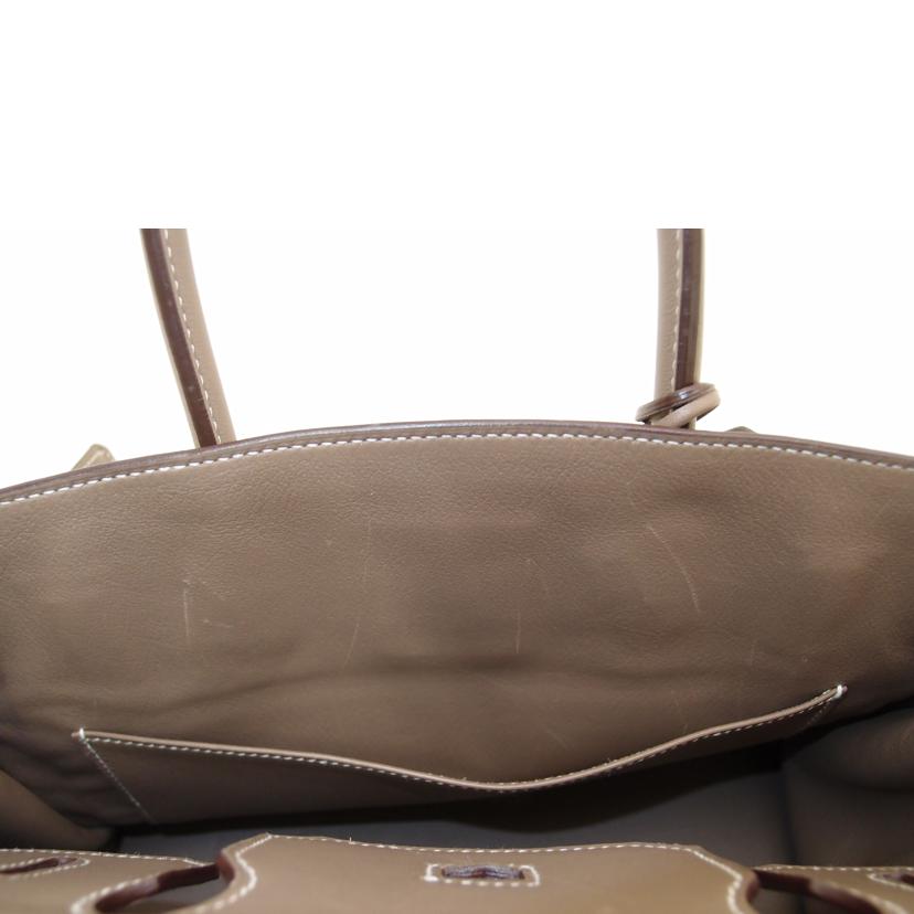 HERMES エルメス ハンドバッグ トートバック 2006年頃製造 シルバー金具 グレージュ系 レディース/バーキン30/グレージュ系//□J刻*******/Bランク/69