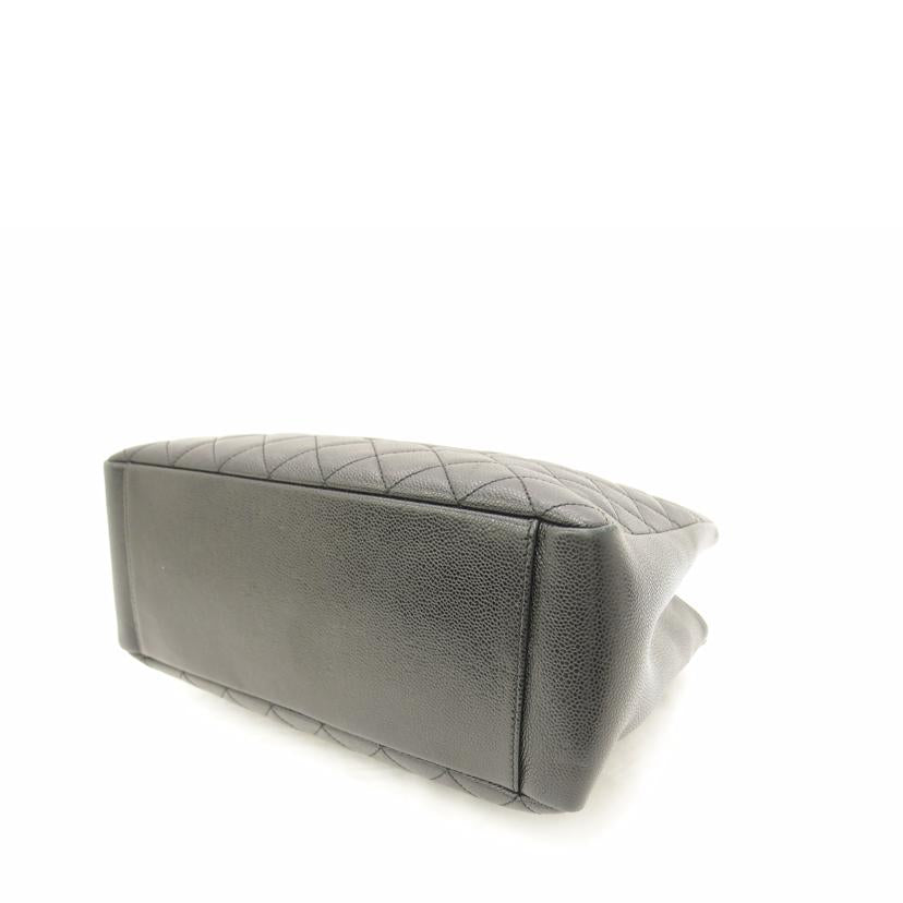 CHANEL シャネル ココマーク トートバック ショルダーバッグ ハンドバッグ 黒 ゴールド金具 肩掛け レディース/マトラッセキャビアスキンGSTトート/ブラック/A50995//166*****/Aランク/69