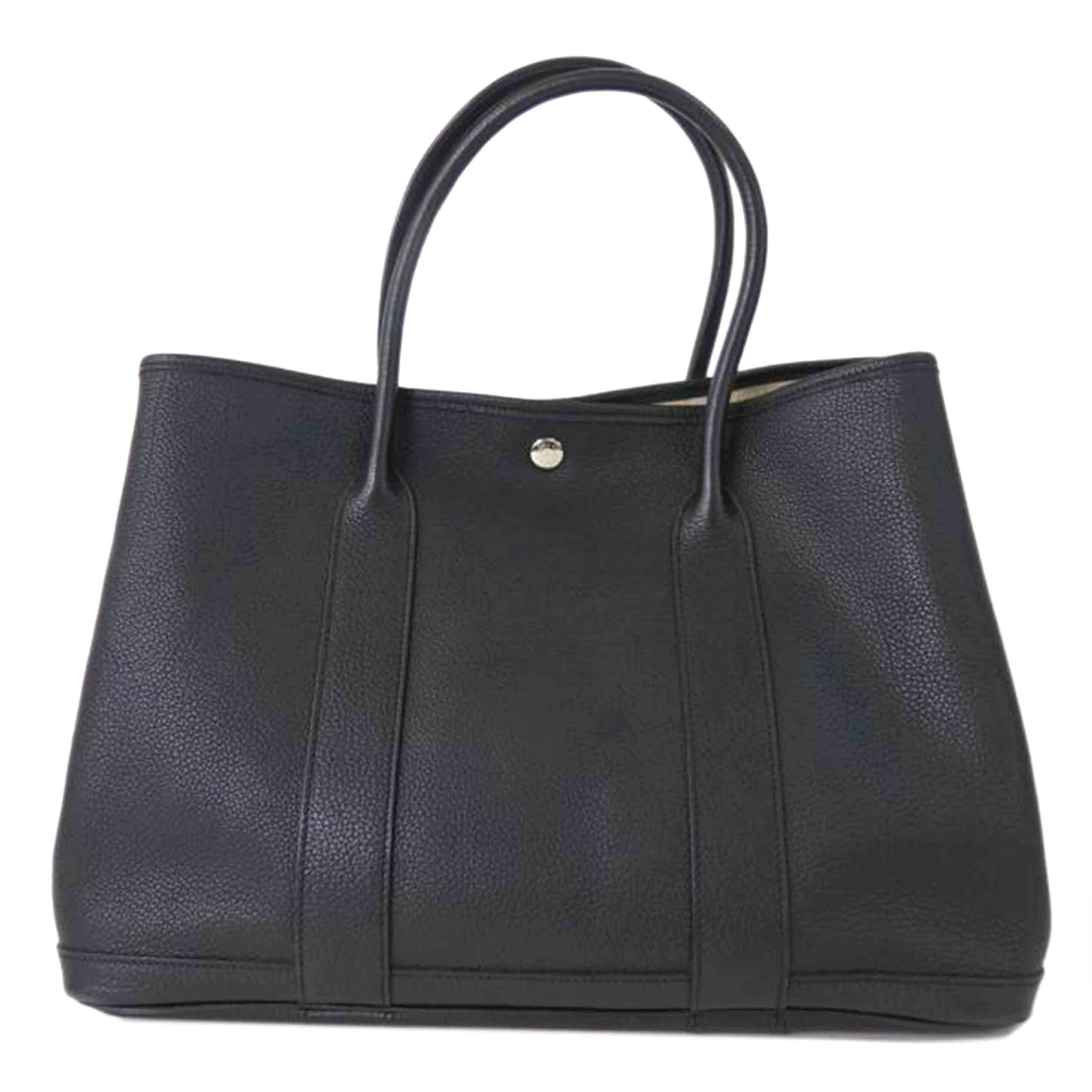 HERMES エルメス/ガーデンパーティ/ネゴンダ/黒/051559CK-89//□L刻*/Bランク/84