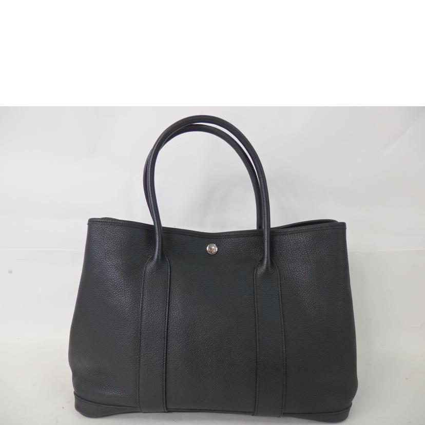 HERMES エルメス/ガーデンパーティ/ネゴンダ/黒/051559CK-89//□L刻*/Bランク/84