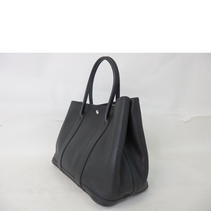 HERMES エルメス/ガーデンパーティ/ネゴンダ/黒/051559CK-89//□L刻*/Bランク/84