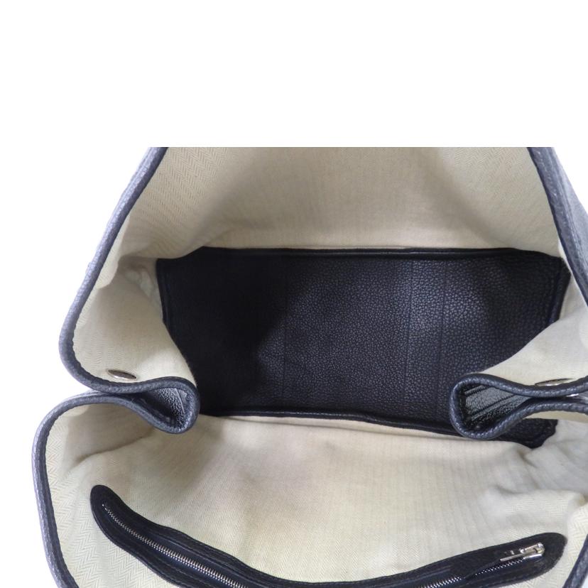 HERMES エルメス/ガーデンパーティ/ネゴンダ/黒/051559CK-89//□L刻*/Bランク/84