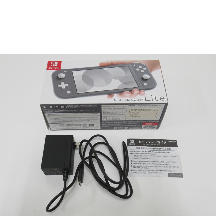 Nintendo/SwitchLite/グレー/HDH-001//XJJ70021200673/ABランク/63