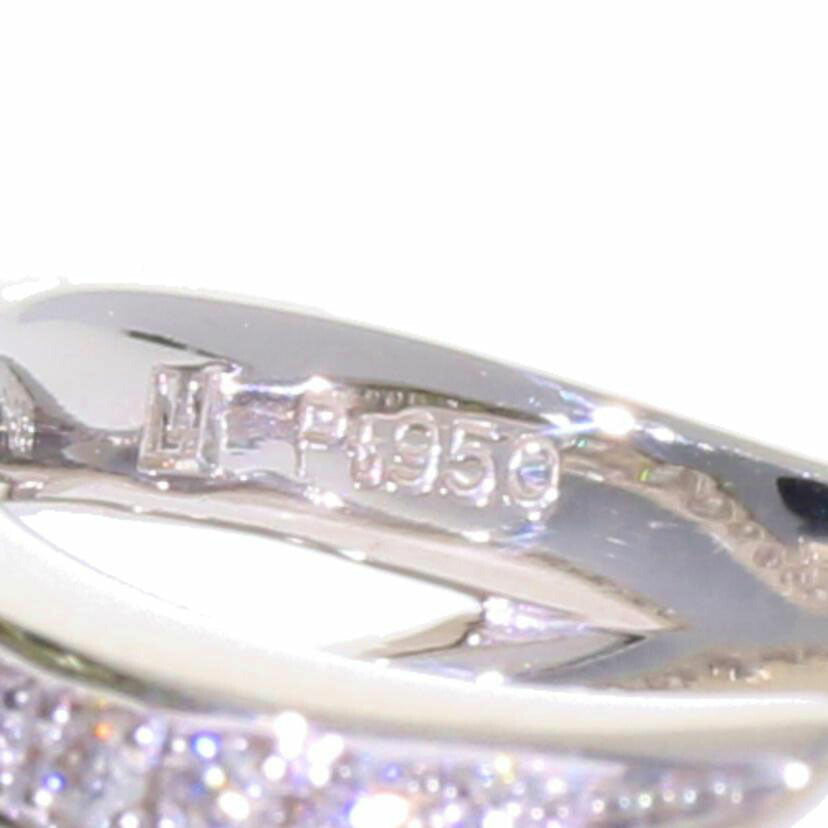 Pt900/Pt900ダイヤリング #14/10.0//00954054/Aランク/75
