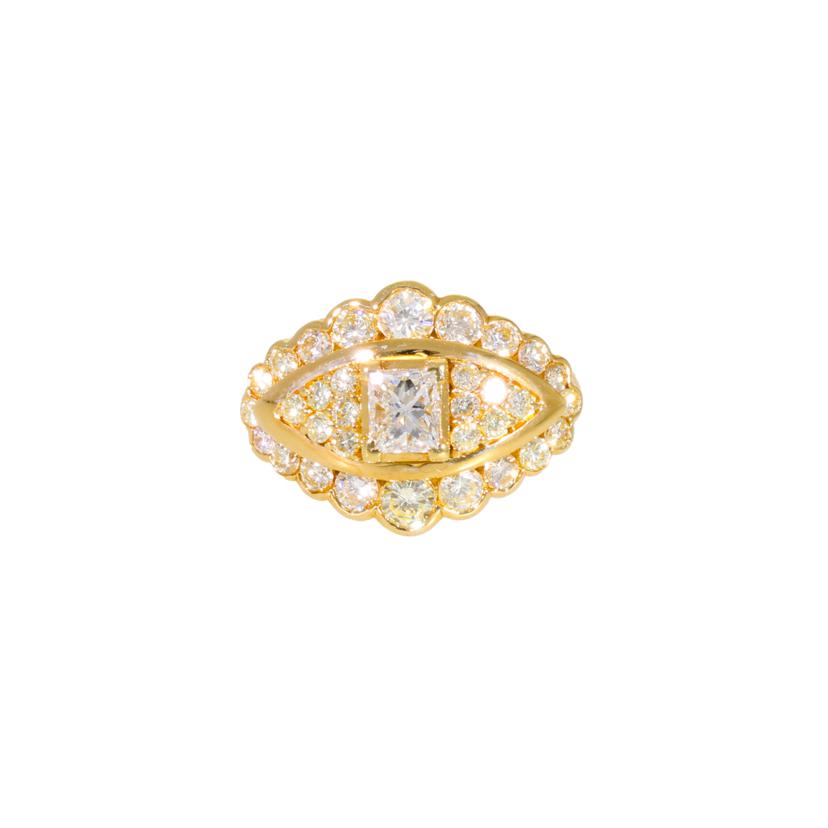 /K18ダイヤリング2.05ct#14//ABランク/75