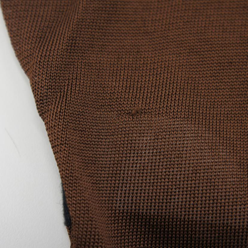 HERMES/HERMES パッチワークシルクニット//Bランク/75