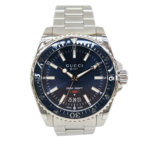 GUCCI グッチ/DIVE/メンズクォーツ/YA136311//166*****/Bランク/05