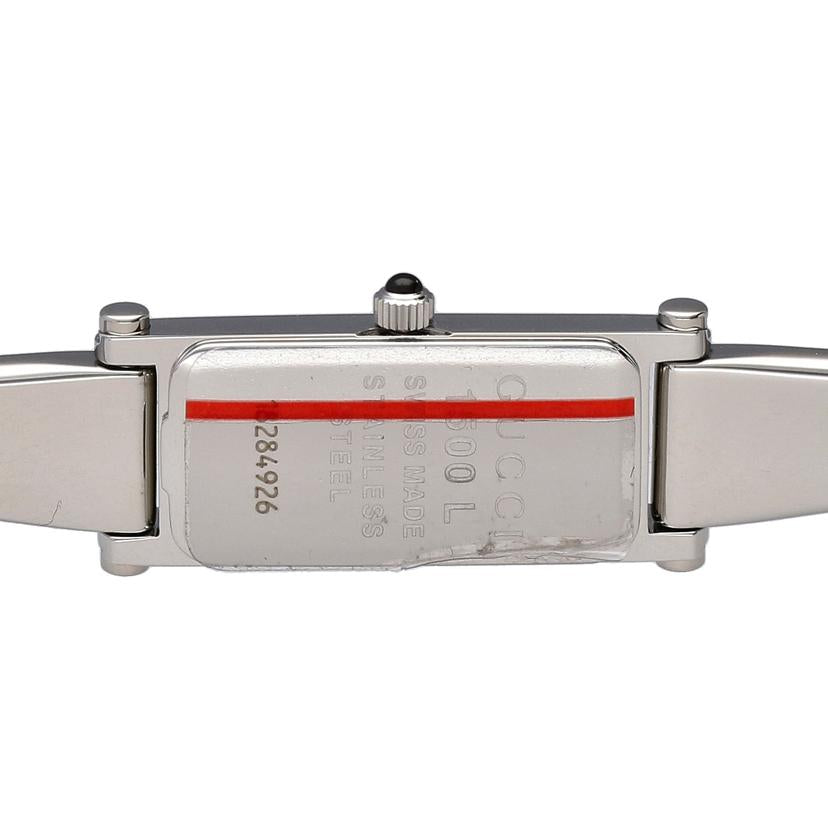 GUCCI グッチ/ピンクシェル1Pダイヤバングルウォッチ/クォーツ/1500L/YA015554//182*****/SAランク/06