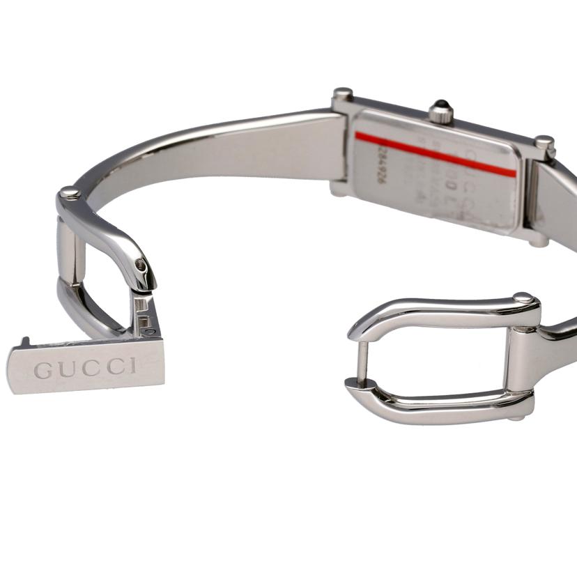 GUCCI グッチ/ピンクシェル1Pダイヤバングルウォッチ/クォーツ/1500L/YA015554//182*****/SAランク/06