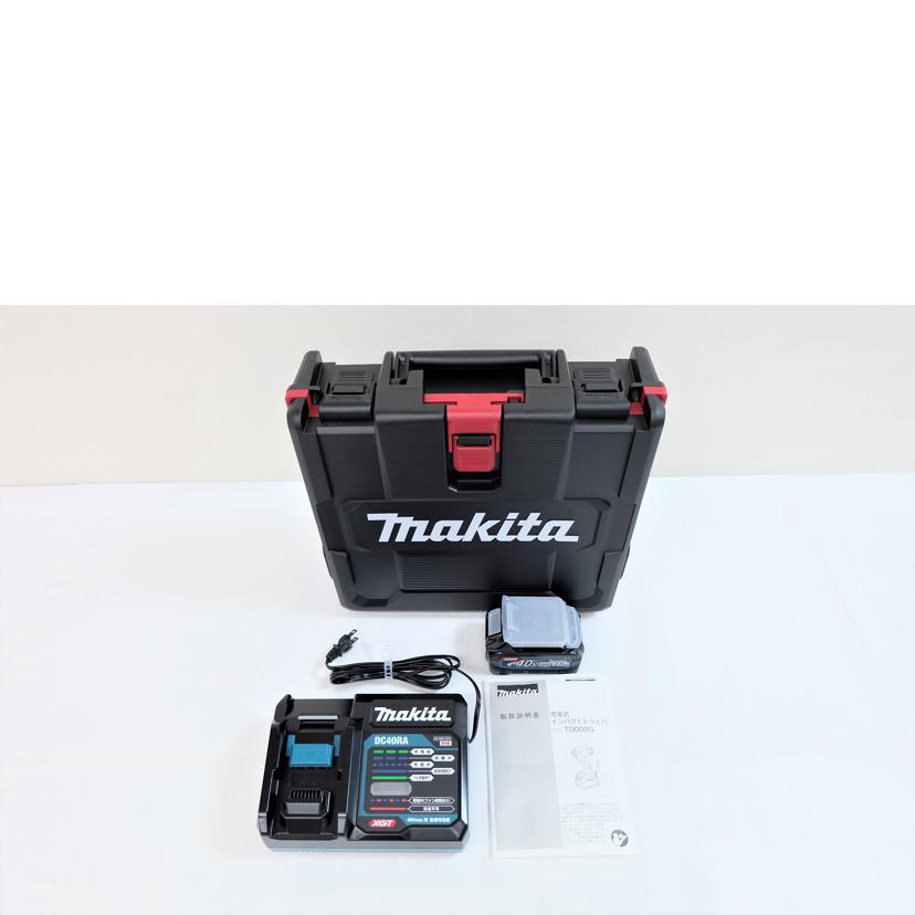 マキタ/充電式インパクトドライバ/TD002GRDXO//SAランク/71