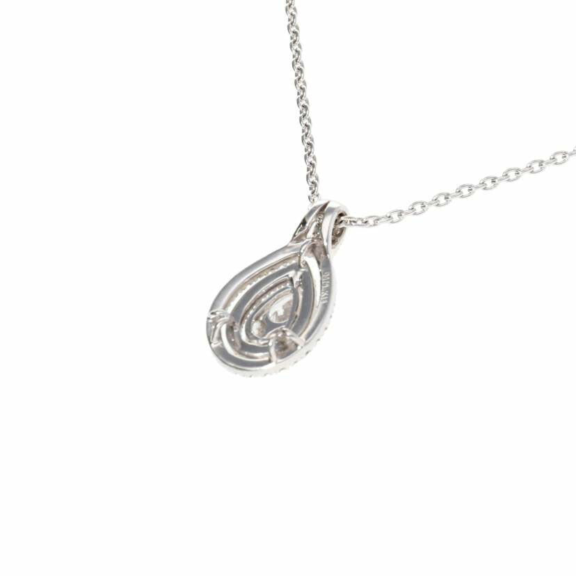 K18WG/K18WGダイヤネックレス 0.79/7.0//0.79/Aランク/75