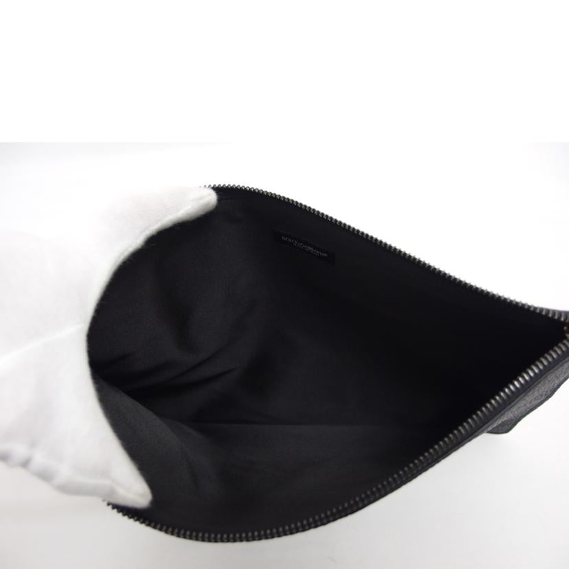 DOLCE&GABBANA ドルチェ&ガッバーナ/王冠モチーフ/クラッチバッグ/ブラック//ABランク/04