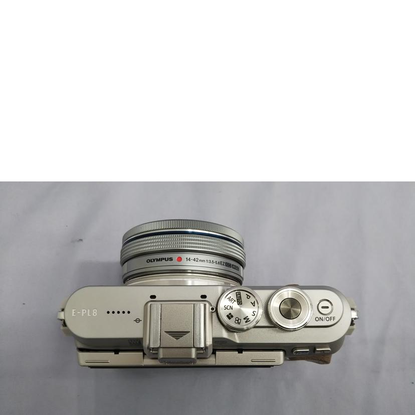 OLYMPUS オリンパス/PEN PL-8 ダブルズームキット/E-PL8//BHTA46873/ABランク/07