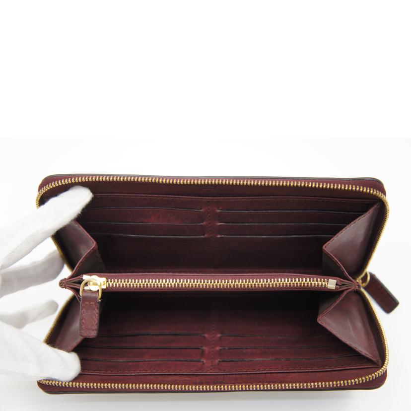 CELINE CELINE /マカダムキャンバスラージジップウォレット/106852DLK//F-GG-1110/ABランク/75