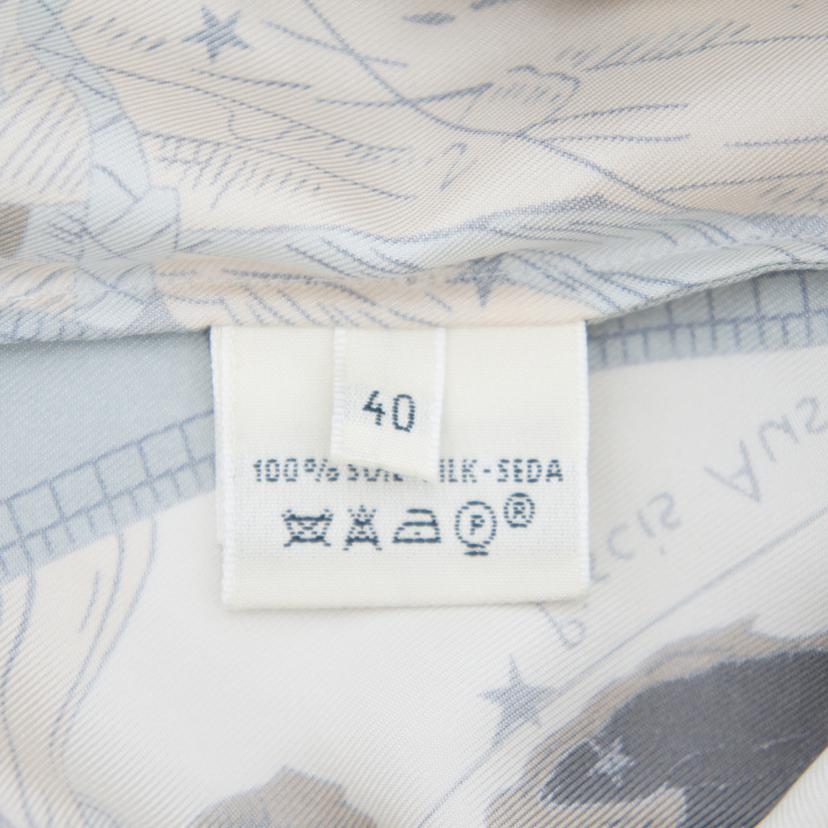 HERMES エルメス/シルクシャツ/スカーフ柄//サイズ:40/Bランク/75