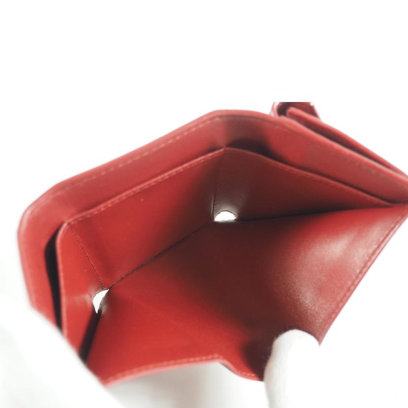 PRADA プラダ/3つ折り財布/レッド/1MH021//ABランク/79