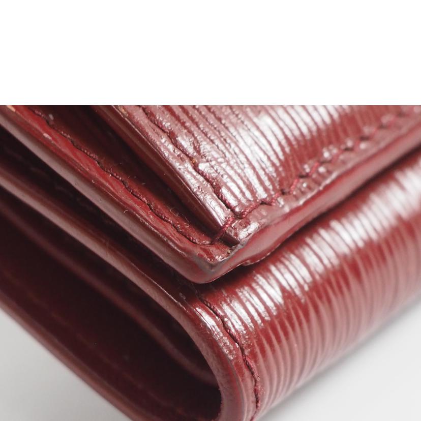 PRADA プラダ/3つ折り財布/レッド/1MH021//ABランク/79