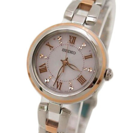 SEIKO セイコー レディース 1B21-0AP0 腕時計 コンビ ステンレス/セイコー・セレクション/電波ソーラー/SWFH090//380***/SAランク/69