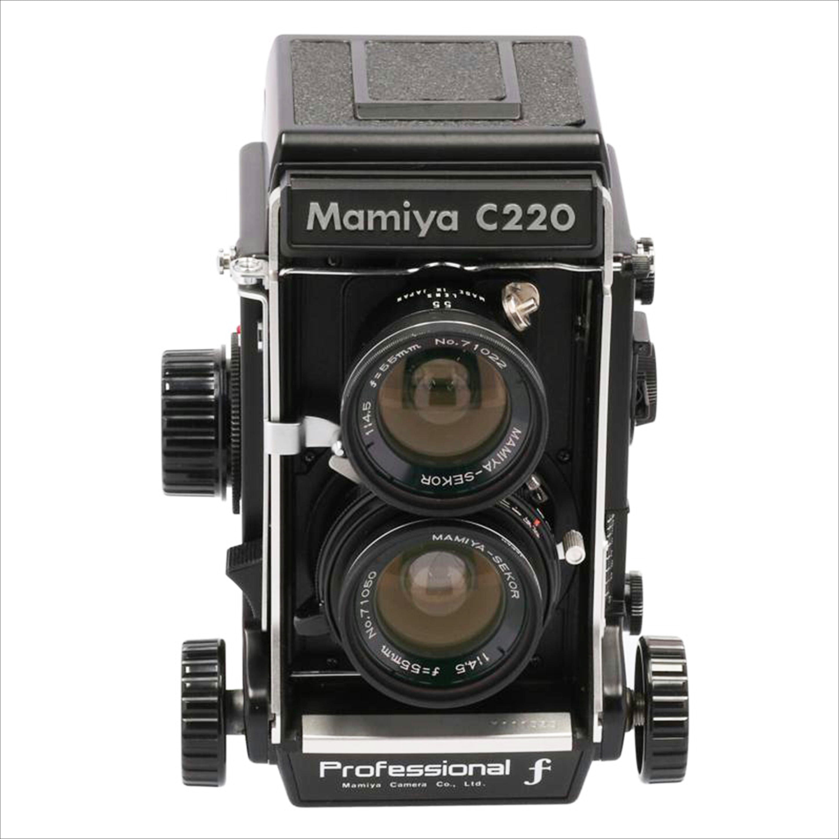 Mamiya マミヤ/中判カメラ/C220 Pro F+55mm F4.5/C220 Professional F+55mm F4.5//W111525/ABランク/09