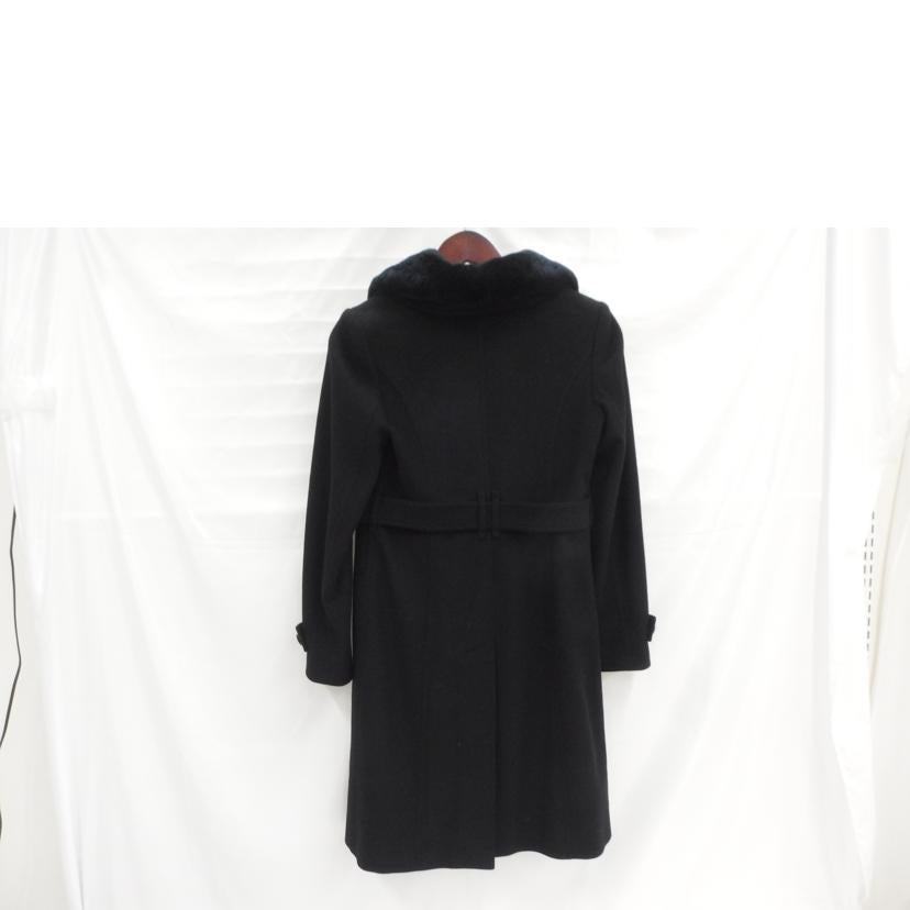 BURBERRY バーバリー/BURBERRY ファ-付きコート黒/B1B34-667-09//ABランク/82