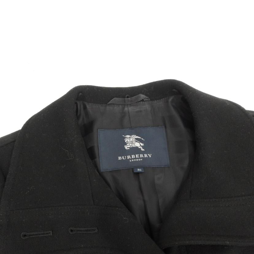 BURBERRY バーバリー/BURBERRY ファ-付きコート黒/B1B34-667-09//ABランク/82