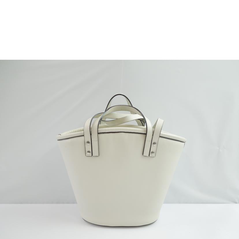 HEREU ヘリュー/HEREU 2wayレザーショルダーバッグ 白//ABランク/83