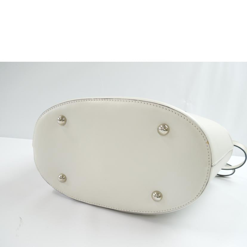 HEREU ヘリュー/HEREU 2wayレザーショルダーバッグ 白//ABランク/83