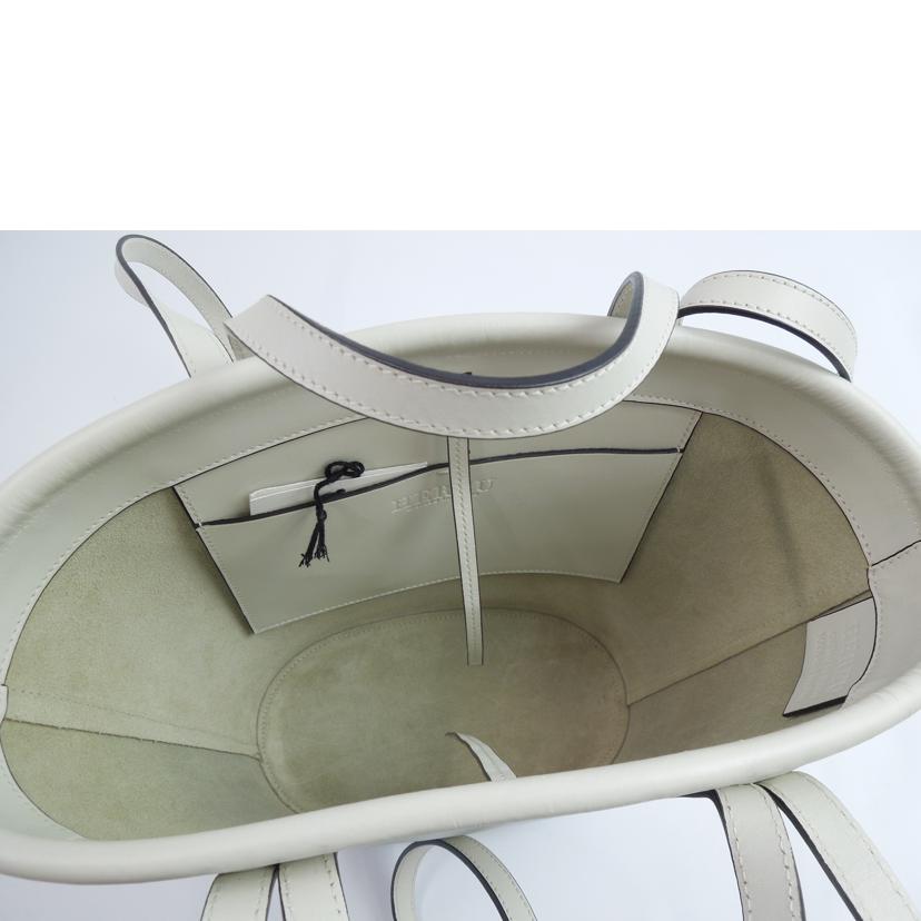 HEREU ヘリュー/HEREU 2wayレザーショルダーバッグ 白//ABランク/83