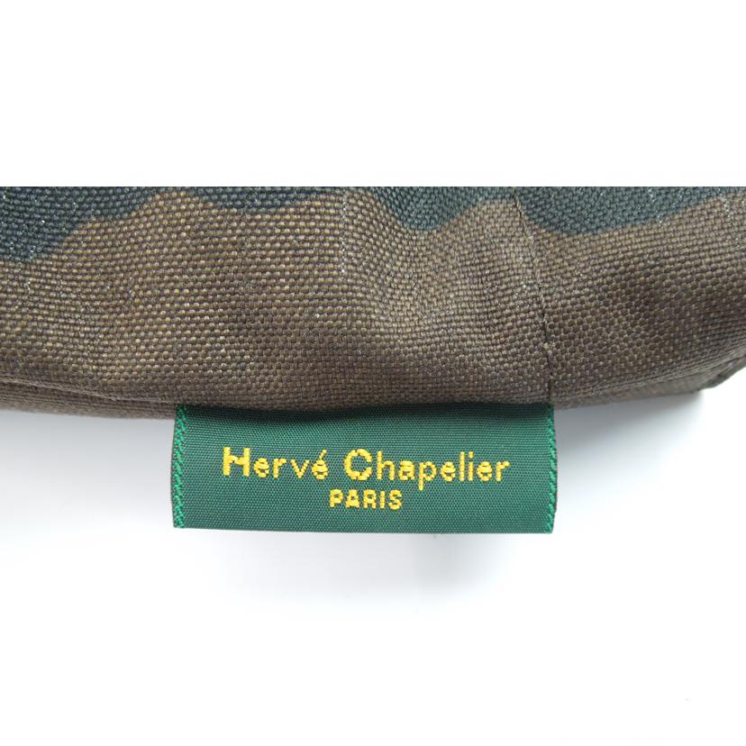 エルベシャプリエ/エルベシャプリエ 舟形トートバック Mサイズ カモフラ/1027W//SAランク/83