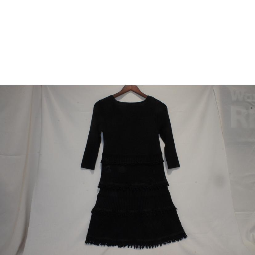 CHANEL シャネル/ニットワンピースブラック//ABランク/92