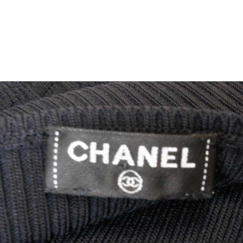 CHANEL シャネル/ニットワンピースブラック//ABランク/92