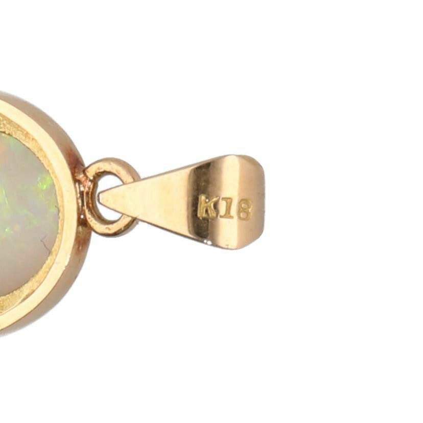 K18/K18オパールペンダントトップ/1.8//Aランク/75