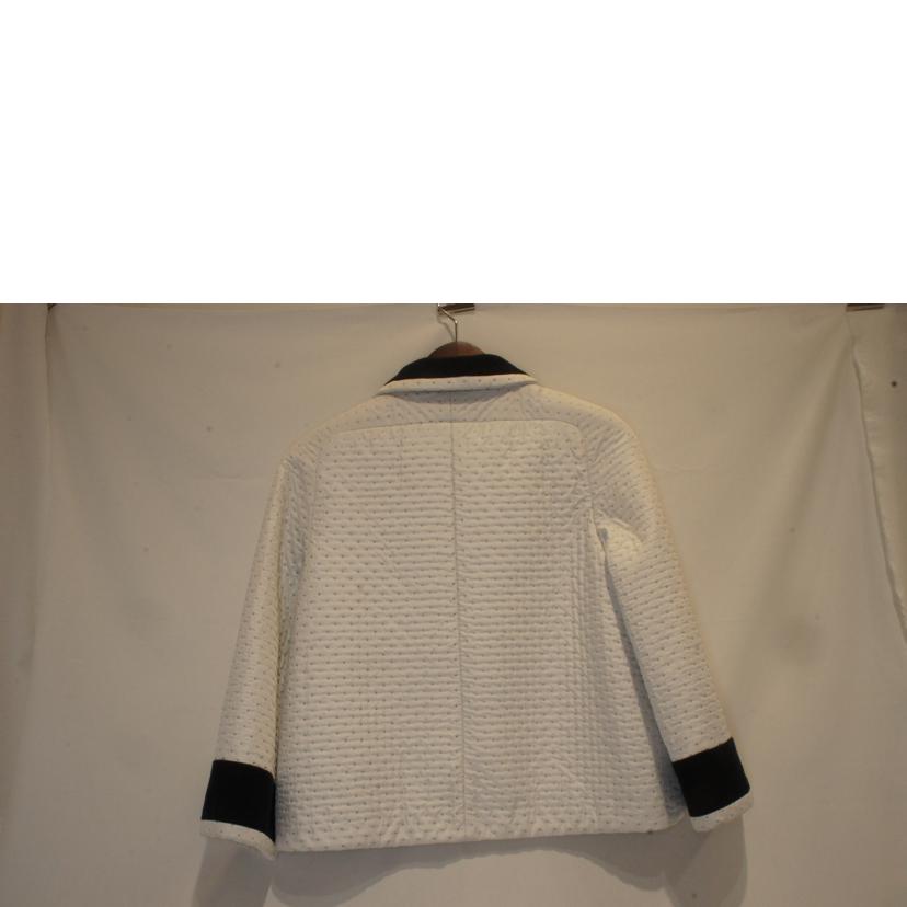 CHANEL シャネル/ポリショートブルゾンホワイト/P52276W05709//ABランク/92