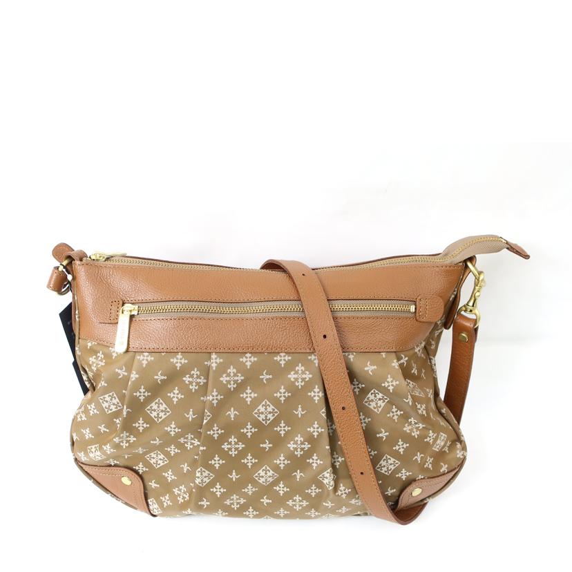 russet ラシット/ショルダーバッグ レザーナイロン ベージュ系//SAランク/65