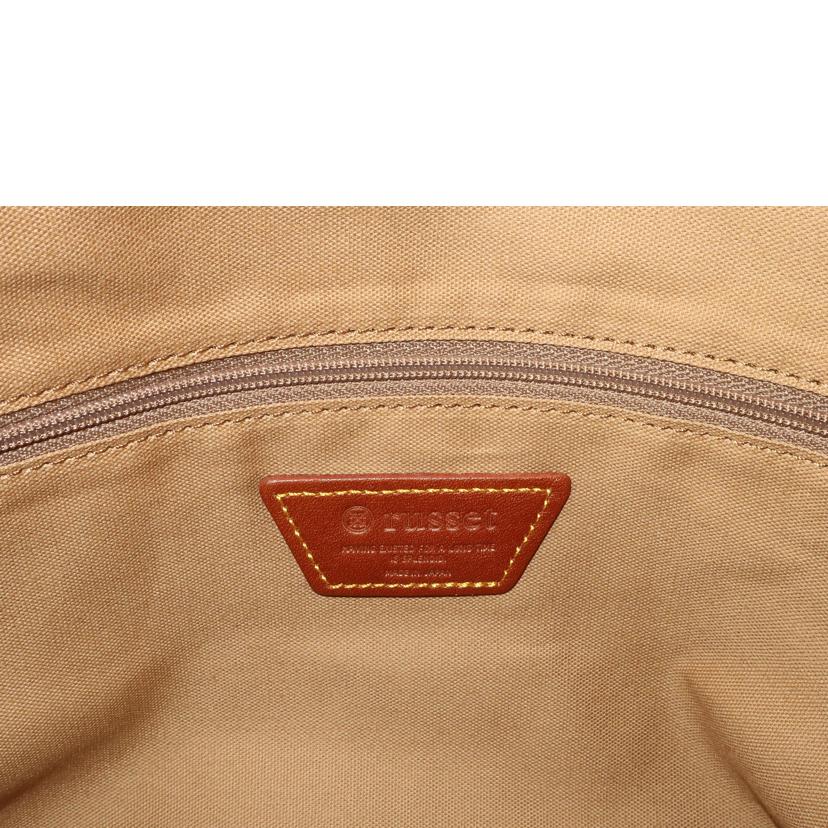 russet ラシット/ショルダーバッグ レザーナイロン ベージュ系//SAランク/65