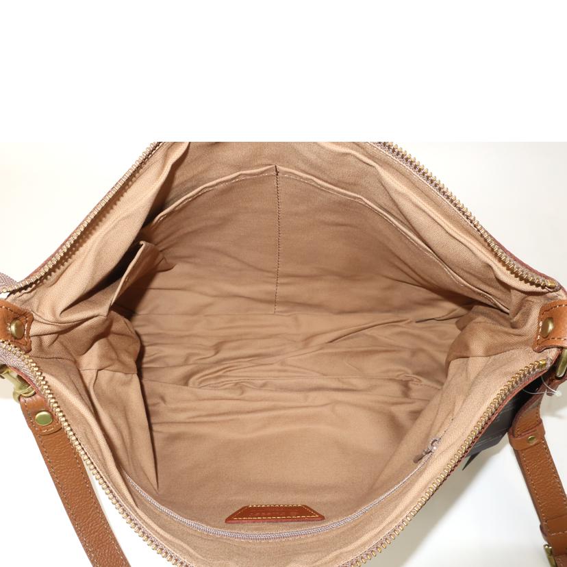 russet ラシット/ショルダーバッグ レザーナイロン ベージュ系//SAランク/65