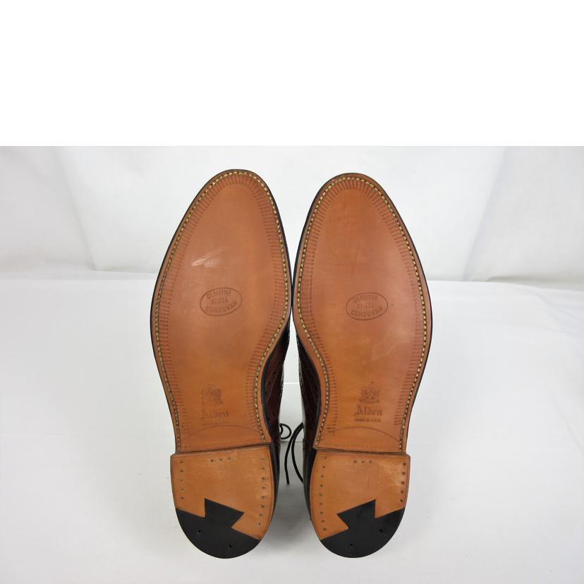 Alden オールデン/内羽根ウイングチップ/フルブローグ/マホガニー/90350//サイズ:6 1/2/SAランク/70