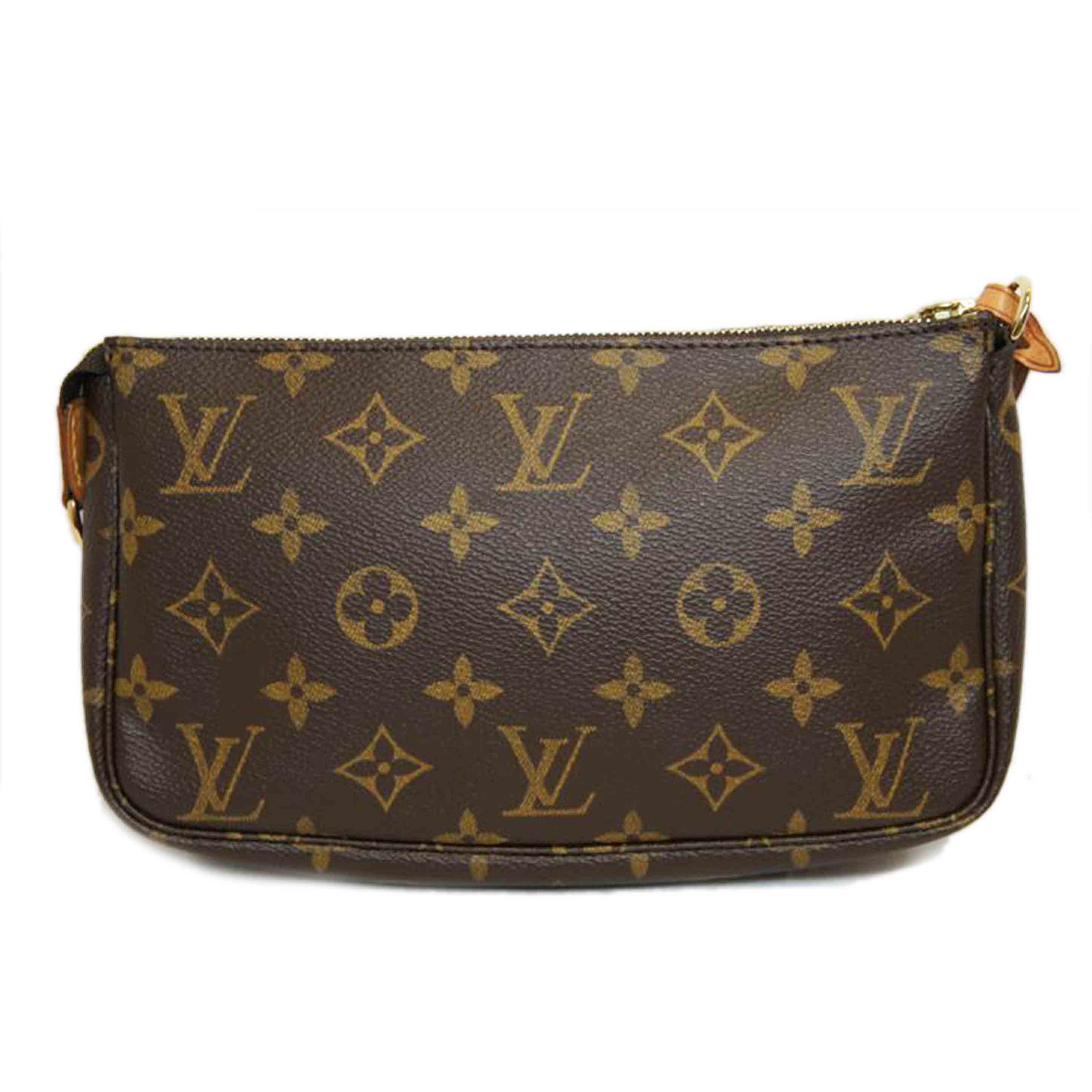 LOUIS VUITTON ルイヴィトン ルイ・ヴィトン ビトン ショルダーバッグ ハンドバッグ トートバッグ ポーチ ブラウン メンズ レディース 定番 人気 LV 斜め掛け 肩がけ/ポシェット・アクセソワール/モノグラム/M51980//AR0***/ABランク/92