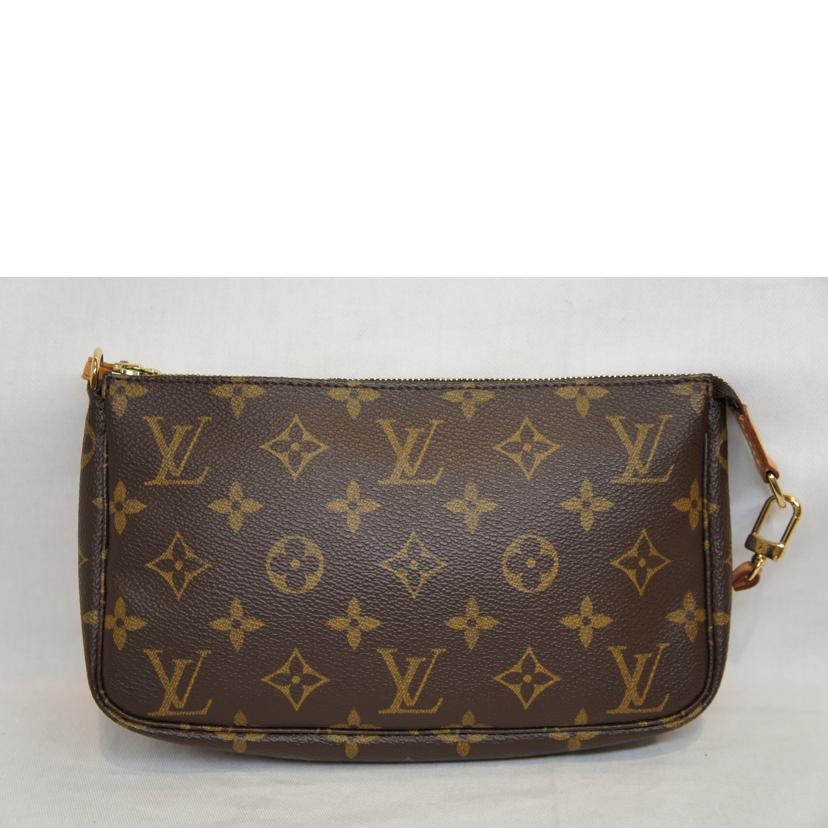 LOUIS VUITTON ルイヴィトン ルイ・ヴィトン ビトン ショルダーバッグ ハンドバッグ トートバッグ ポーチ ブラウン メンズ レディース 定番 人気 LV 斜め掛け 肩がけ/ポシェット・アクセソワール/モノグラム/M51980//AR0***/ABランク/92