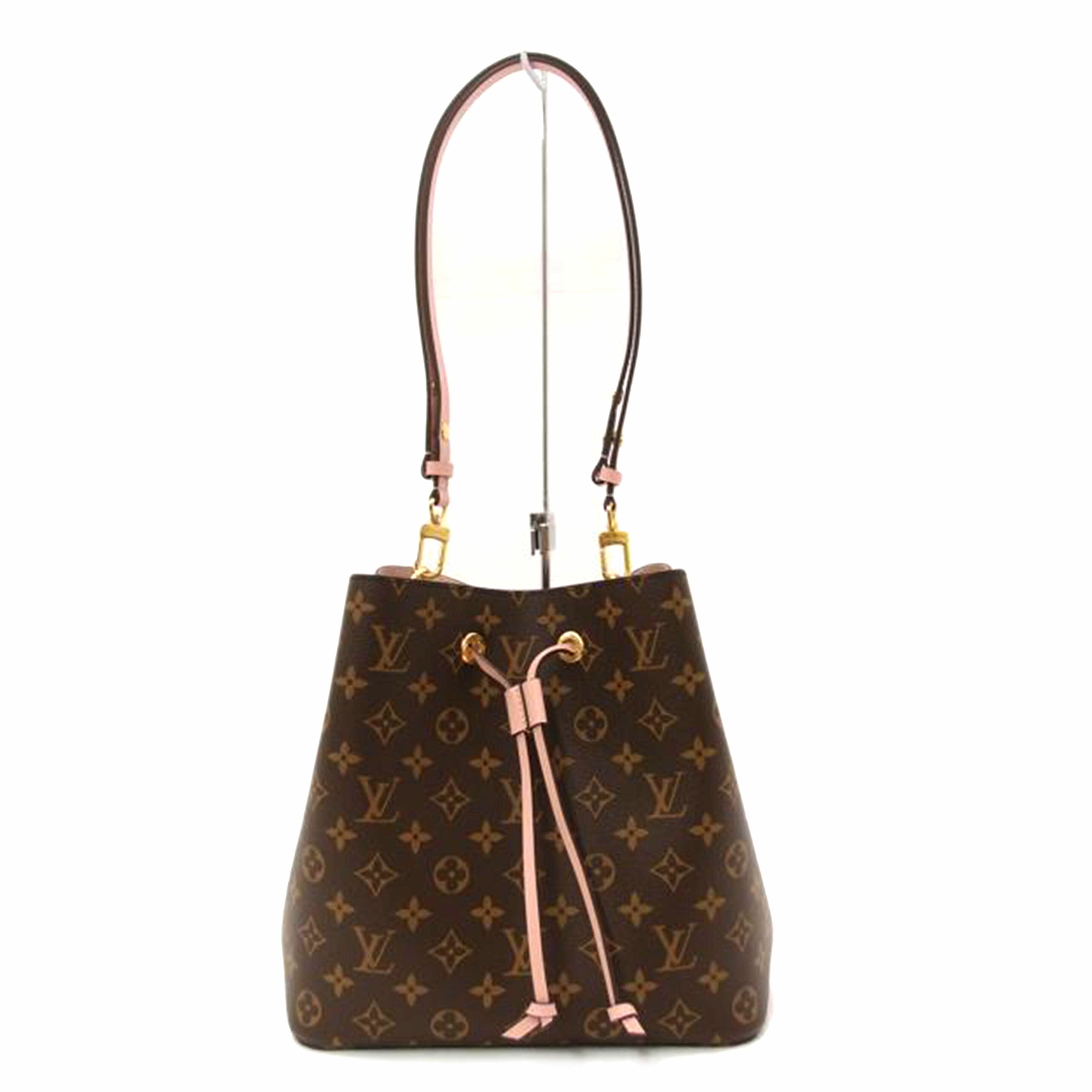LOUIS VUITTON ルイヴィトン 巾着 2WAY 肩掛け 斜め掛け ピンク レディース/ネオ・ノエ/モノグラム/ローズプードル/M44022//DR3159/SAランク/69