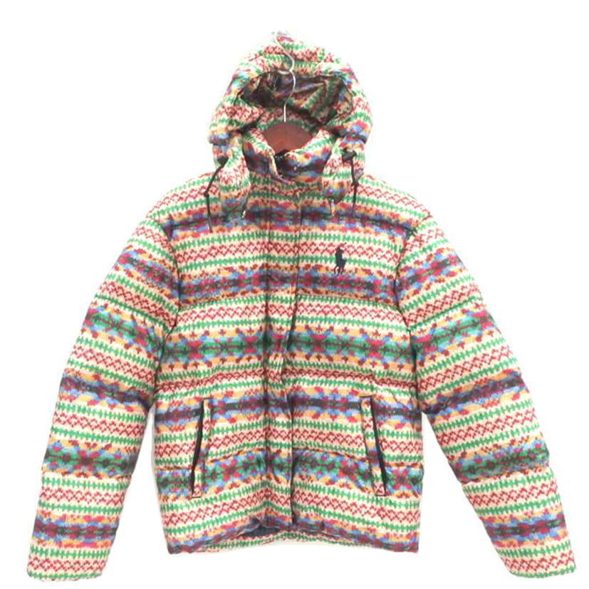 RALPH LAUREN ラルフローレン/RALPH LAUREN ニット柄ダウンコート/RN41381//ABランク/82