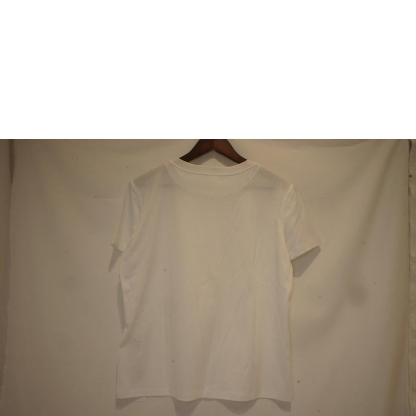 HERMES エルメス/フランス製ポケットTシャツホワイト//Aランク/92