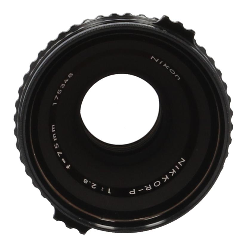 ZENZA BRONICA Nikon ゼンザブロニカ/交換レンズ/中判75mm/NIKKOR-P 75mm F2.8//175348 /Bランク/67