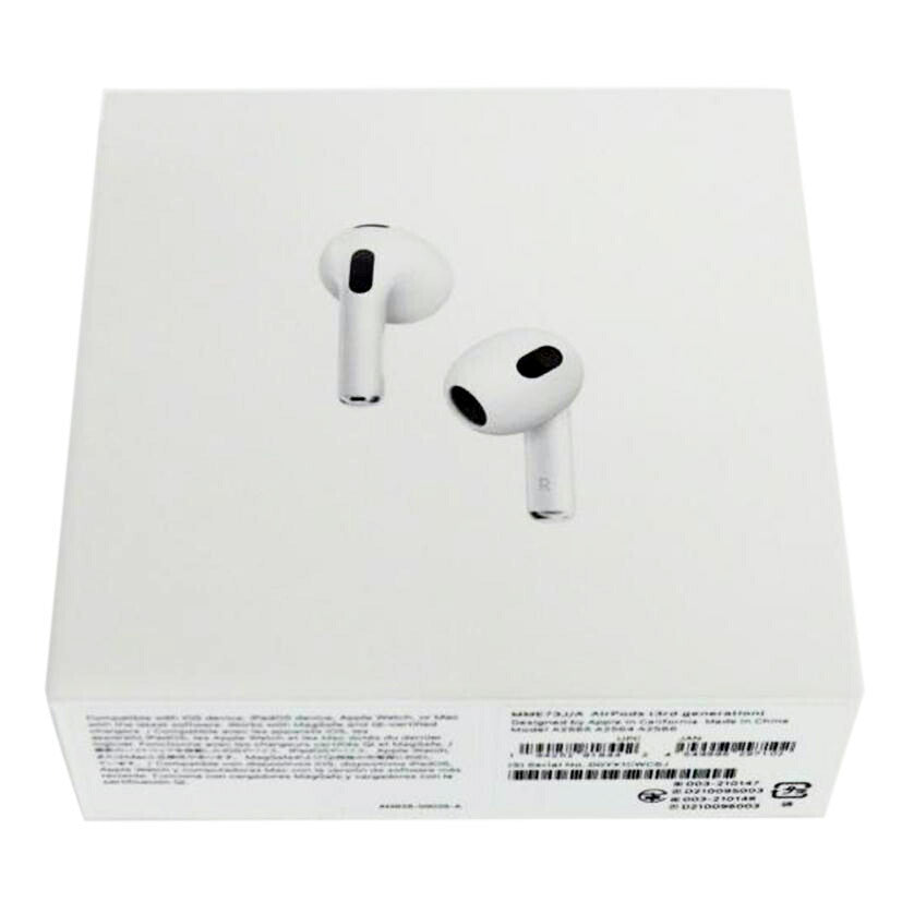 Apple アップル/AirPods 第3世代/MME73J/A//DGYX1CWC6J/Sランク/03